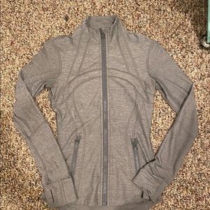 Grey lulu lemon zip up